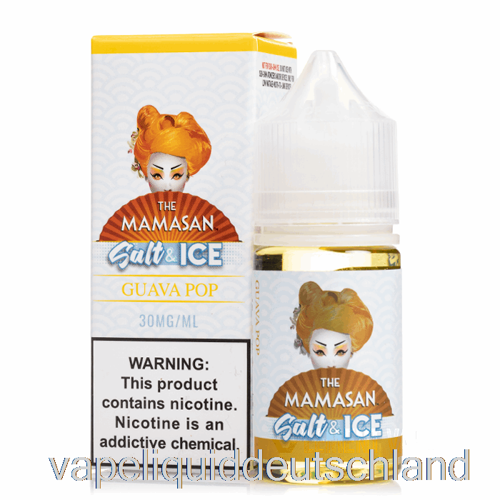 Ice Guava Pop Salt – Das Mamasan E-Liquid – 30 Ml 50 Mg Vape Deutschland